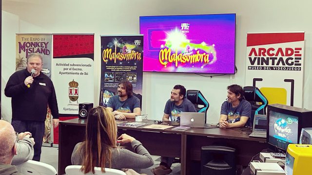 Presentación oficial de Malasombra en Museo Arcade Vintage